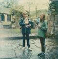 1983, Woolly and his sister Margaret at Wycoller Hall, from Jill