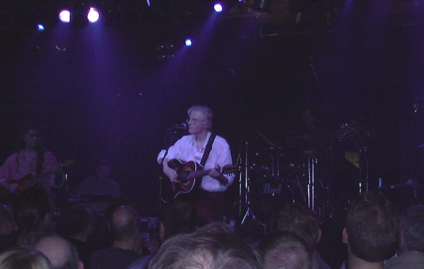 Woolly Plays Guitar 5.jpg - The Mean Fiddler, 12th May, 2004 [photo: Dominic Scott]