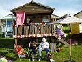 In Whitstable at Esme's beach hut, 2008