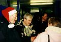 6-12-2000, John and Santa in Oldenburg, photo Greg Lellek