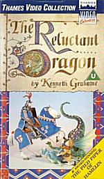 The Reluctant Dragon and The Pied Piper UK VHS video